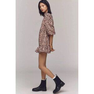 NWT Size XS - Anthropologie Mock-Neck Swing Mini Dress (NWT US$  168)